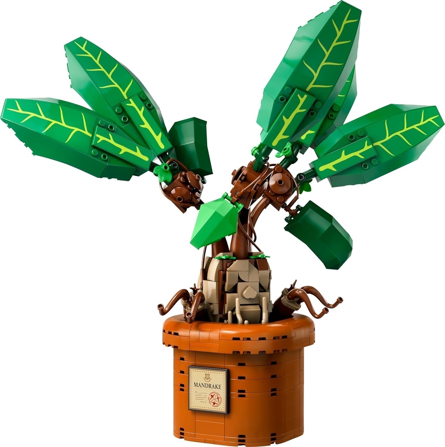 LEGO Harry Potter Magiczna Eliksir Roślina: Mandragora, zabawka z rośliną doniczkową, magiczny prezent dla dziewcząt, chłopców i wszystkich fanów, pomysłowy zestaw zabaw dla dzieci, dekoracja domu 76433 Zestawy do budowania Besuche den LEGO-Store