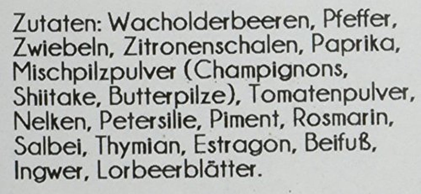 Dziki Gewürz 400 g, opakowanie 1er (1x 0,4 kg)