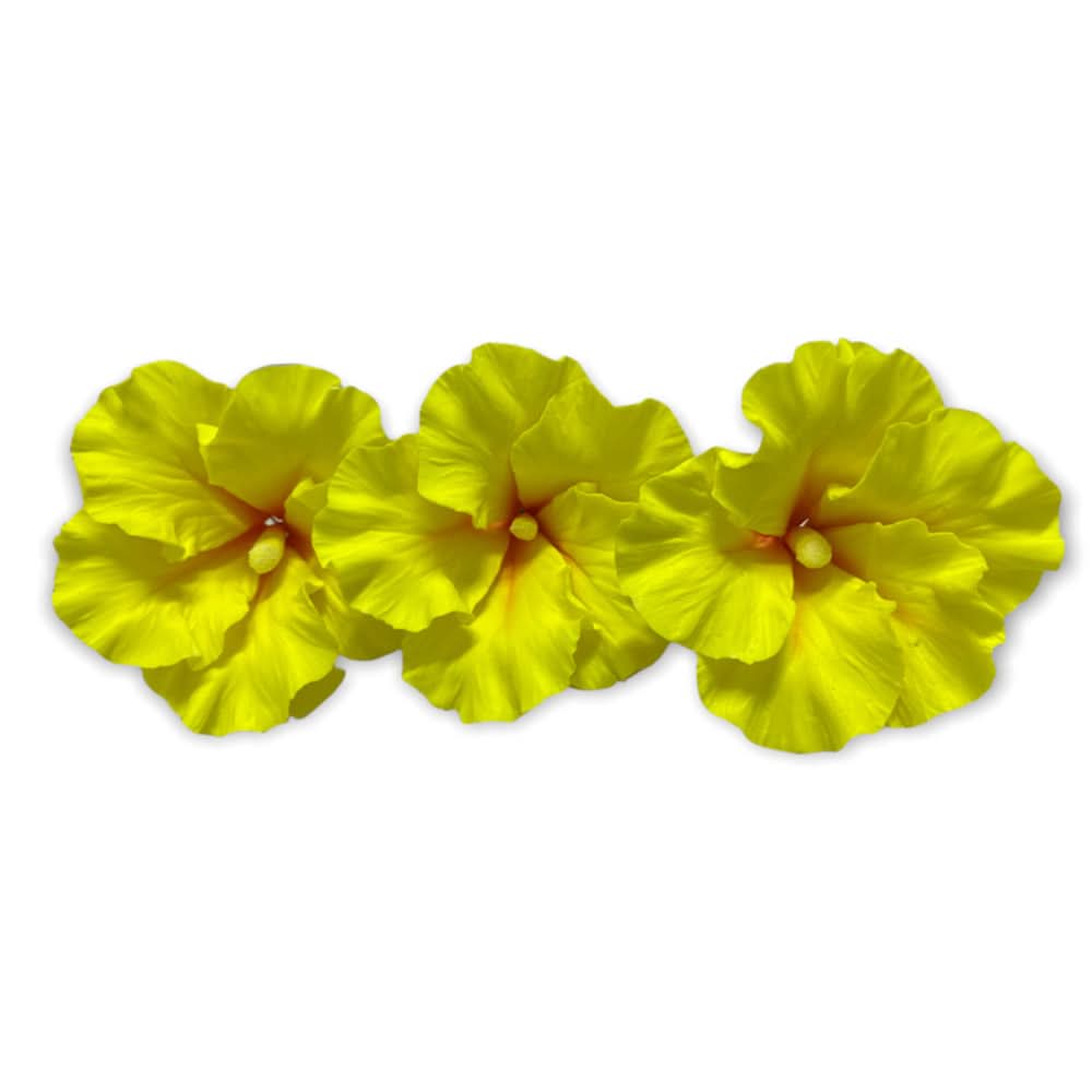Dekoracja cukrowa jadalna, hibiskus żółty, 1 szt. Nati Shop