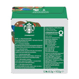 Mieszanka domowa STARBUCKS autorstwa Nescafé Dolce Gusto, Mittlere Röstung, Kaffeekapseln 6 x 12 (72 Kapseln)