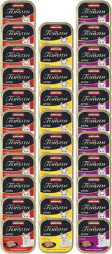 animonda Vom Feinsten Kitten Variety for Kittens (32 x 100g), bezzbożowa i bezcukrowa mokra karma dla młodych kotów, zawierająca 100% świeżych i mięsnych składników.