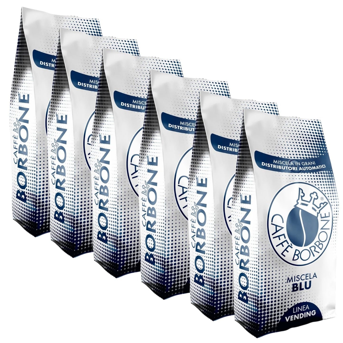 Kawa ziarnista BLUE Blend Borbone 1 kg x 6