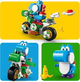 LEGO Super Mario: Mario Kart - Rower Yoshi, zestaw kolekcjonerski Nintendo Adventure, prezent dla dzieci, chłopców, dziewcząt i graczy w wieku 7+, zestaw figurek Yoshi 72031 Zestawy do budowania Kup w sklepie LEGO
