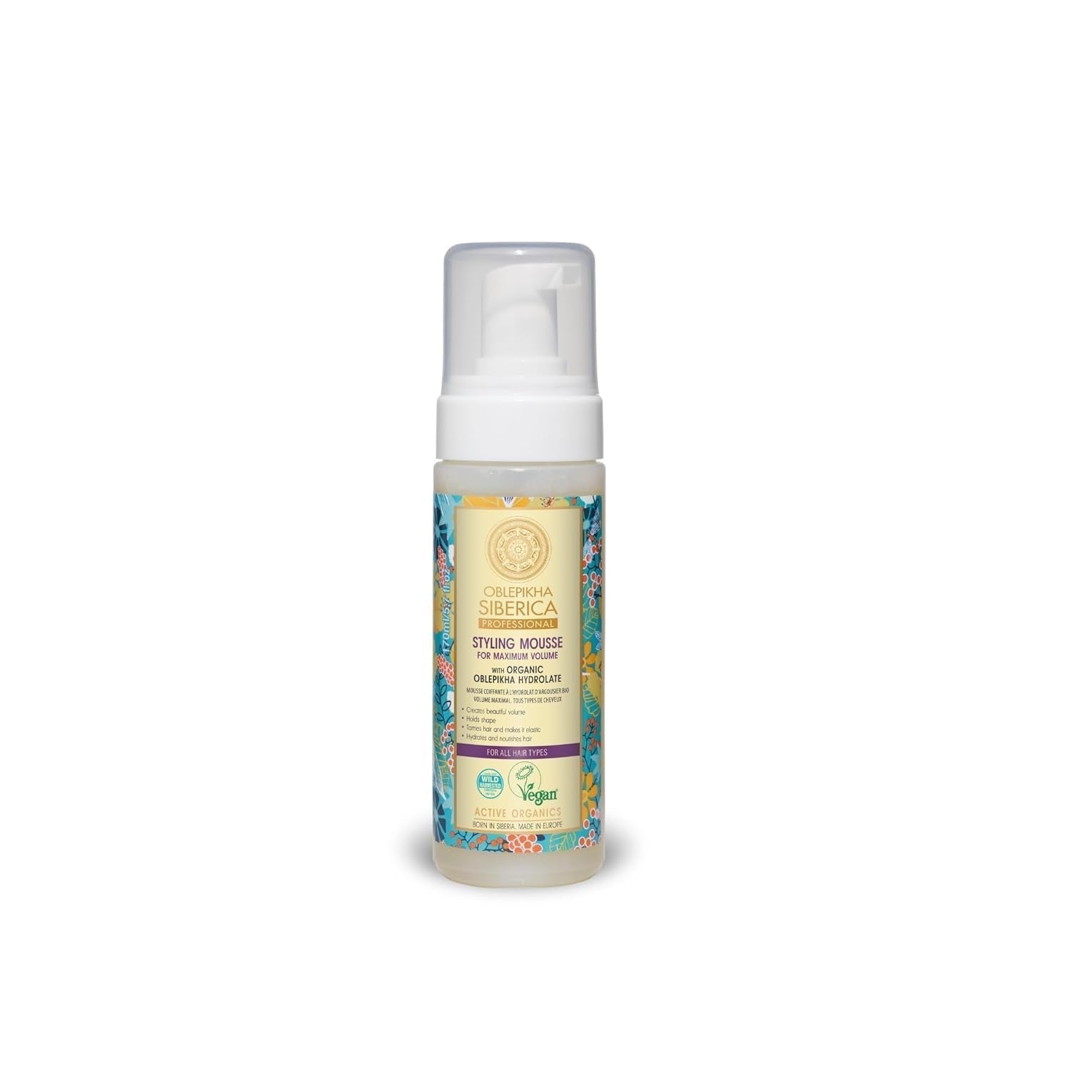 Natura Siberica Oblepikha Maska do włosów mocno zniszczonych, 1 opakowanie (1 x 170 ml) Maska do włosów Naty Shop Tytuł domyślny