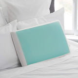 Sealy SE '19 Essentials SM Aqua Bubble Gel Sheet, 1 poduszka MC (US), biała, 61 x 40 x 14 cm Poduszki Naty Shop Standardowy tytuł Domyślny tytuł