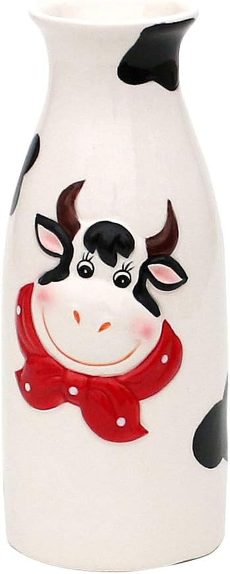 Ceramiczne pudełko do przechowywania krów Dekohelden24, ok. 12 x 11 x 20,5 cm, 20 pudełek do przechowywania żywności Naty Shop Dzbanek na mleko