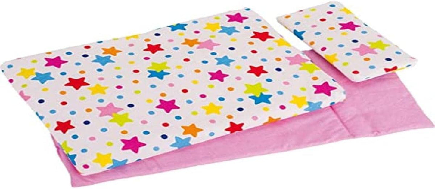 51564 Pościel dla lalek Stars, różne, 3 lata+