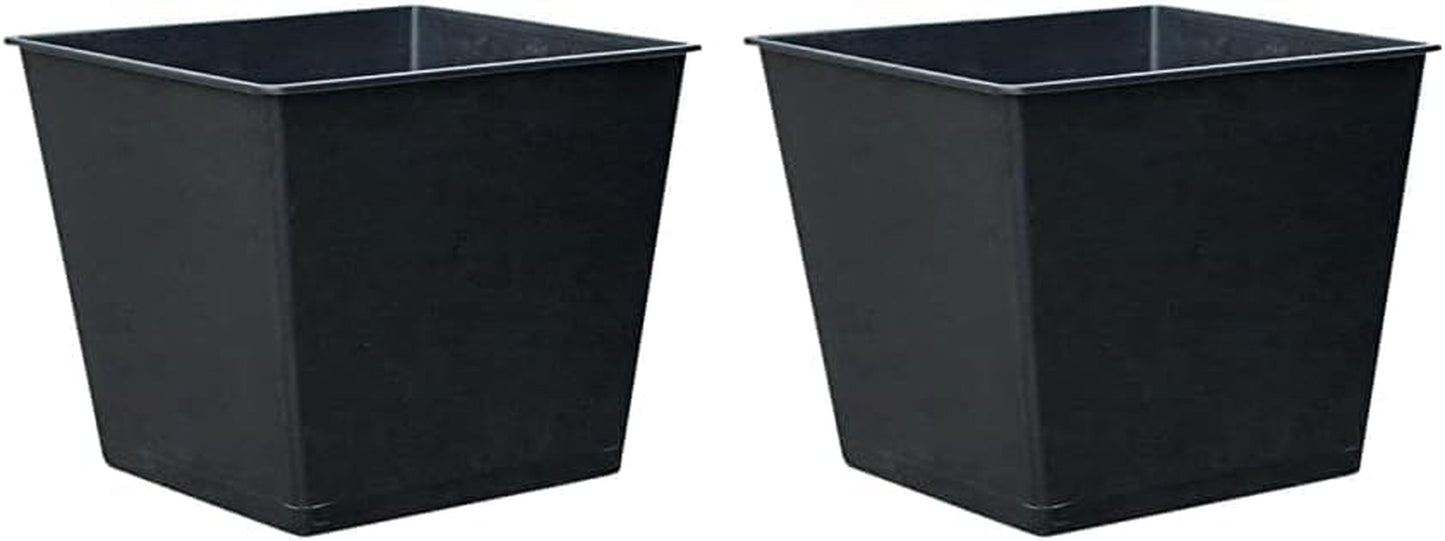 Garnek uniwersalny Dehner, plastik, czarny, 30 x 26 x 26 cm