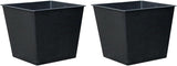 Garnek uniwersalny Dehner, plastik, czarny, 30 x 26 x 26 cm