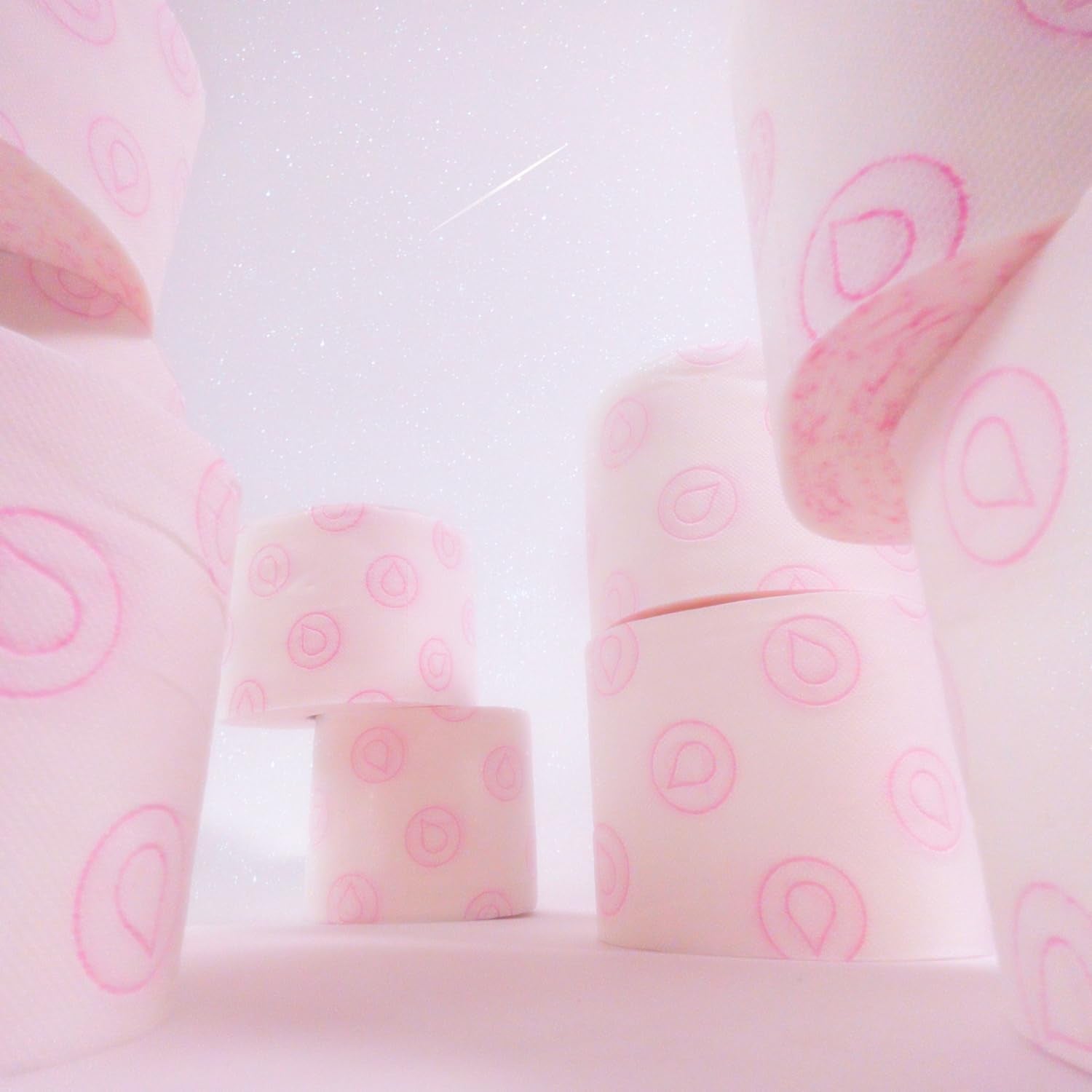 Renova - Papier toaletowy Skin Care Plus, Zdobiony, Zapachowy - 12 rolek (Papier toaletowy)