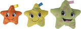 Simba 104010071 - ABC miękka rozgwiazda, zabawka dla dzieci, gwiazdki tekstylne wypełnione styropianem, 3 sztuki, od 6 miesiąca. Zabawki Bebe Naty Shop