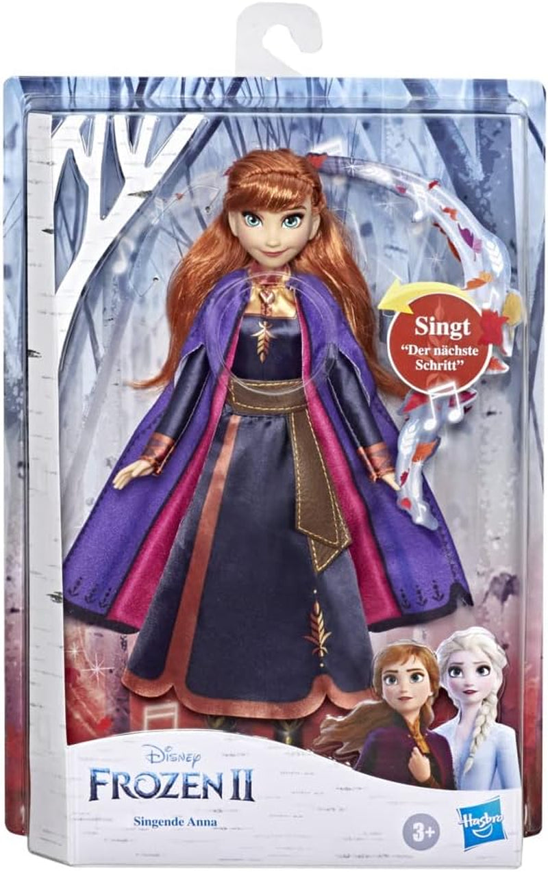 Disney Frozen 2 Frozen Anna Śpiewająca lalka muzyczna w fioletowej sukience Zabawka dla dzieci od 3 lat 57237830 Wielokolorowy