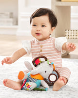 Skip Hop Bandana Buddies Zabawka aktywna, pluszowa zabawka dla niemowląt i dzieci, wielokolorowa, zabawki dla niemowląt-słonia Naty Shop