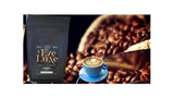 Kawa Espresso Noire Elegance 500g – 50% Arabica i 50% Robusta z Brazylii i Indii – średnio palona, ​​mocna i kremowa z ciemną czekoladą – intensywność 8 – w zestawie. gratis ekspres do kawy
