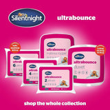 Poduszka Silentnight Ultrabounce, biała, mikrofibra, biała, 2 szt. Poduszki standardowe Naty Shop