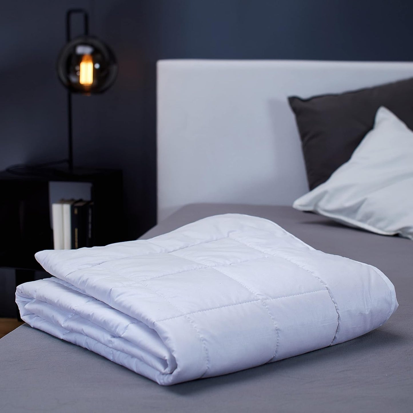 Kołdra Billerbeck Simone Superlight - kołdra jedwabna - 135 X 200 Cm - kołdra letnia, kołdra chłodząca, lekka kołdra letnia - 100% bawełna, biała Kołdry i kołdry Naty Shop