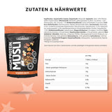 Layenberger 3K Muesli wysokobiałkowe, 50% Eiweiß i 18% Kohlenhydratu - opakowanie pojedyncze (1X 390 g) - Schoko-Nuss Cereale Naty Shop
