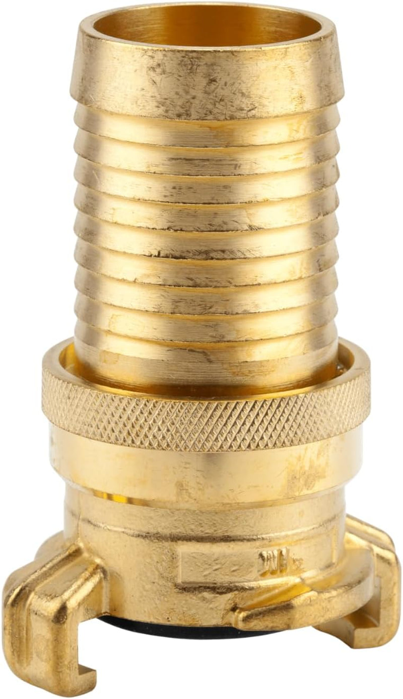 Złączka gwintowana Gardena z mosiądzu: Złącze mosiężne do podłączenia z obu stron, np. do pomp, gwint rurowy 26,5 mm (G 3/4 cala) (7260-20)