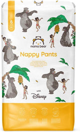 Marka Amazon: Mama Bear Disney Rozmiar 6 (15+ kg) - opakowanie miesięczne, białe, 120 sztuk (2 opakowania po 60)