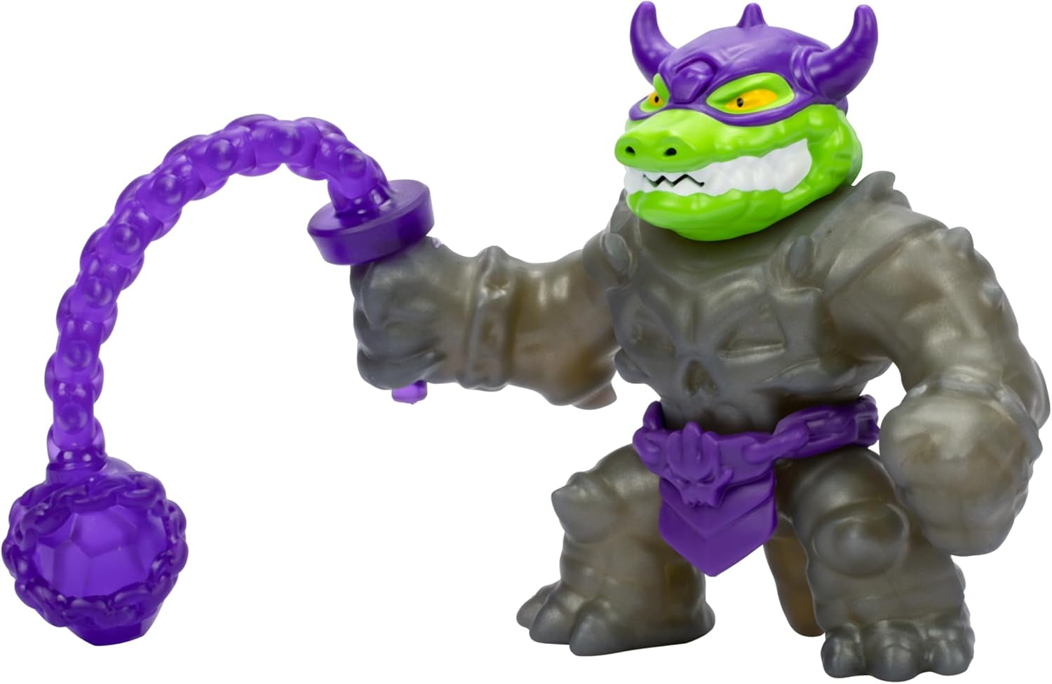 Heroes of Goo Jit Zu Stretch Strikers Deluxe Hero Pack Rock Jaw Rozciągliwa figurka z ponad 20 fajnymi figurkami wyposażenia bojowego Naty Shop