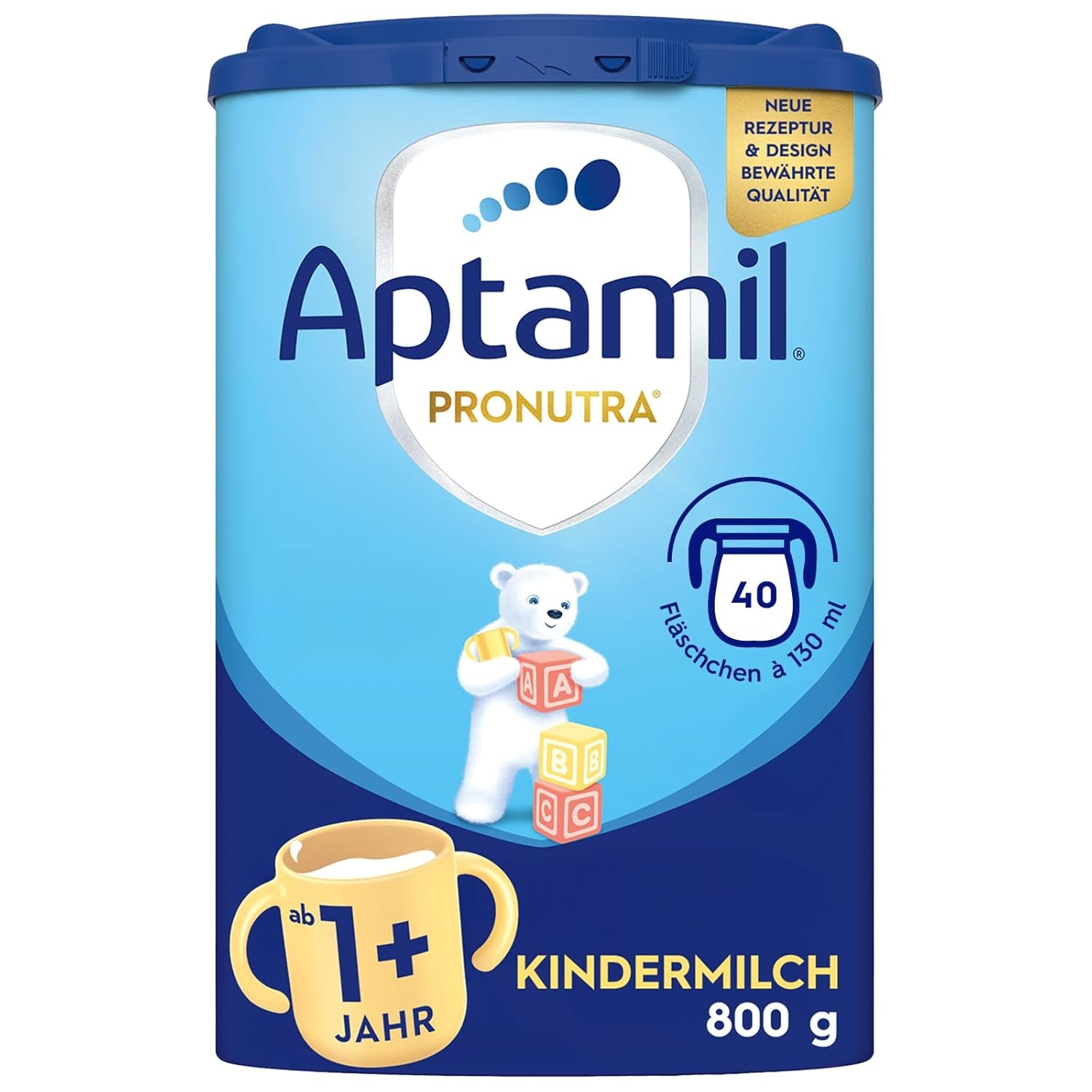 Aptamil Mleko wzrostowe 1 Plus - Mleko wzrostowe od 1 roku - 800g