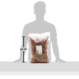 , Ekologiczna fasola borlotti 5 kg, organiczne suszone rośliny strączkowe z kontrolowanych upraw, Zboża Naty Shop