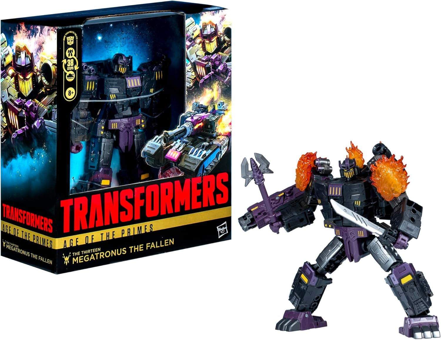 Transformers Age of the Primes Leader-Class Trzynaście Megatronus the Fallen Figurki Naty Shop