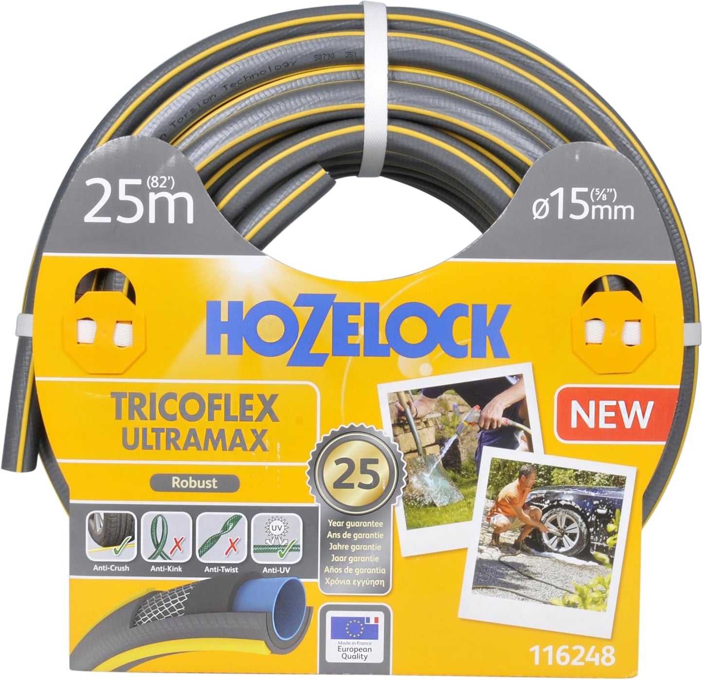 Wąż Hozelock Tricoflex Ultramax 25 m (średnica 12,5 mm)