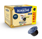 Caffè Borbone Blue Kaffeemischung - 90 Kapseln - Kompatybilny z Kaffeemaschinen der Marke Nescafè®* Dolce Gusto®*