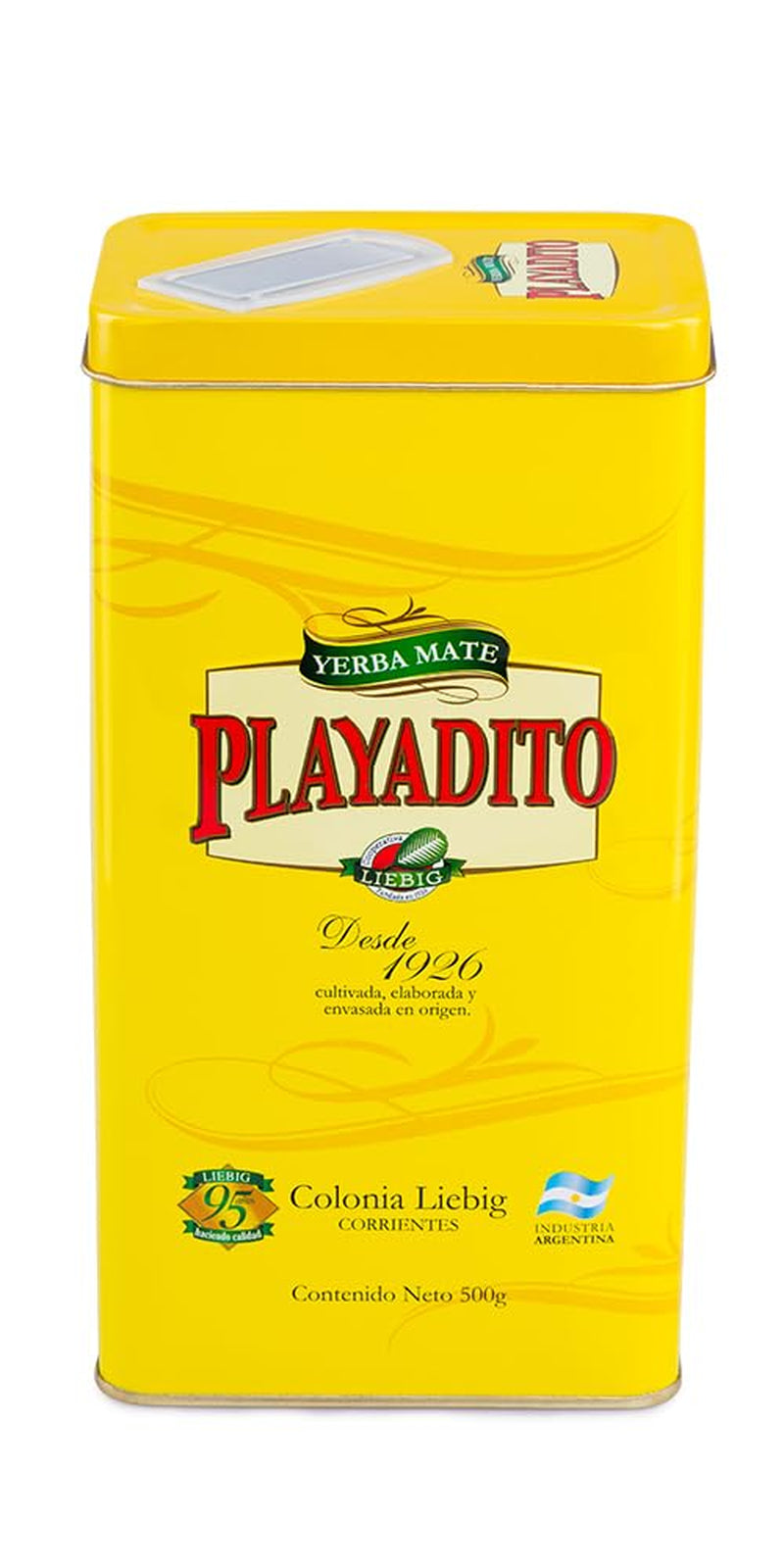 - Yerbero De Chapa Zawiera 500 g Yerba Mate z patyczkami, idealną do dzielenia się z przyjaciółmi