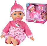 Simba 105140060 - Laura Tickle Baby Lalka z miękkim ciałem i tęczowym materacem, wydaje 25 dziecięcych dźwięków, 38 cm, lalka od 2 lat