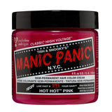 Manic Panic Hot Hot Pink Classic Cream Wegańska, nietestowana na zwierzętach, półtrwała farba do włosów 118ml Naty Shop Farba do włosów Hot Hot Pink 118 ml (1 opakowanie)