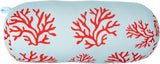 Poduszka plażowa FISURA, gradient kolorów, 29 x 12 cm, poduszka relaksacyjna, różowa, oryginalna poduszka podróżna, poliestrowa poduszka kempingowa, niezmontowane poduszki podróżne Naty Shop Corali