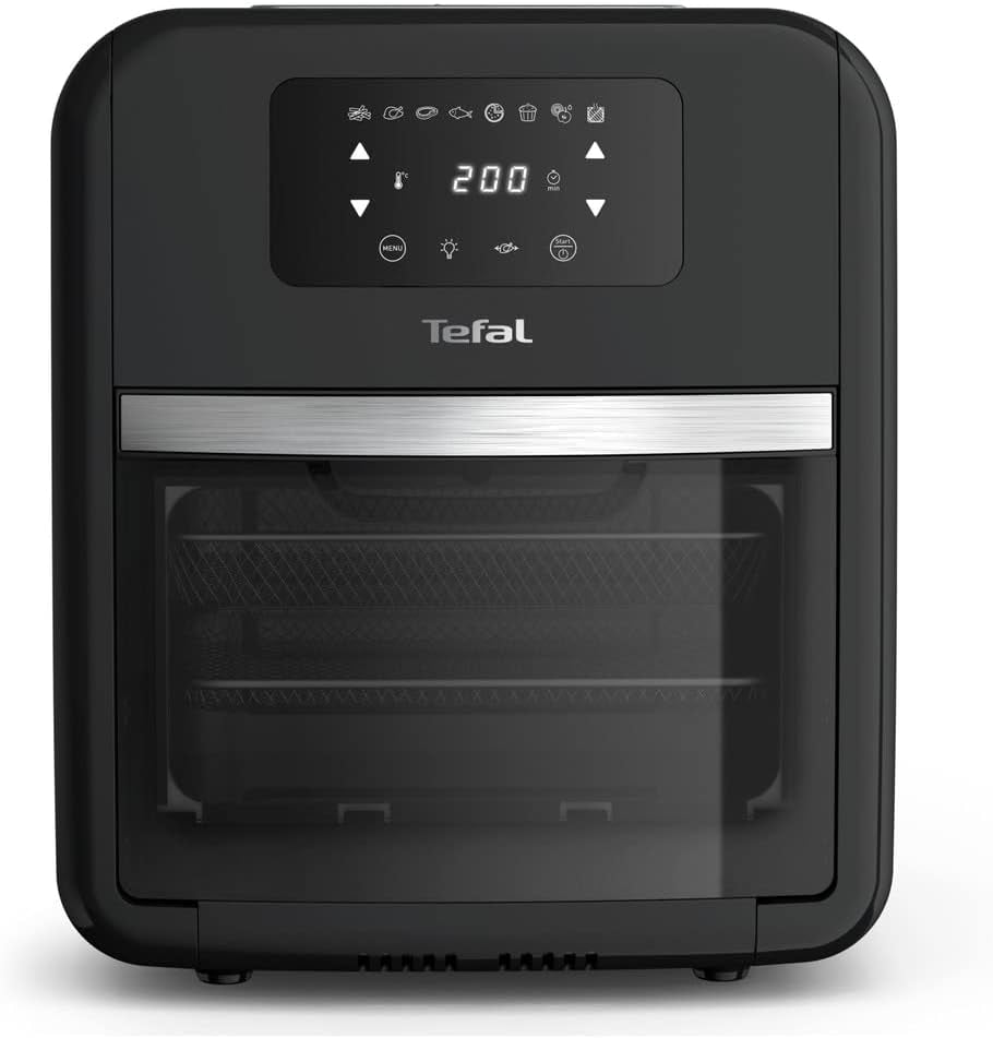 Tefal Easy Fry Oven & Grill Frytownica 9 w 1 na gorące powietrze, 11 l Na 6 porcji, 7 akcesoriów, 8 programów, przepisy online Sprzęt AGD Naty Shop Domyślny tytuł