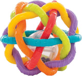 Playgro grzechotka dla dzieci - grzechotka dla dzieci - grzechotka dla dzieci - grzechotka - motoryka - zabawka dla dzieci - motoryka dla dzieci - kolorowe zabawki Bebe Naty Shop Bendy Ball