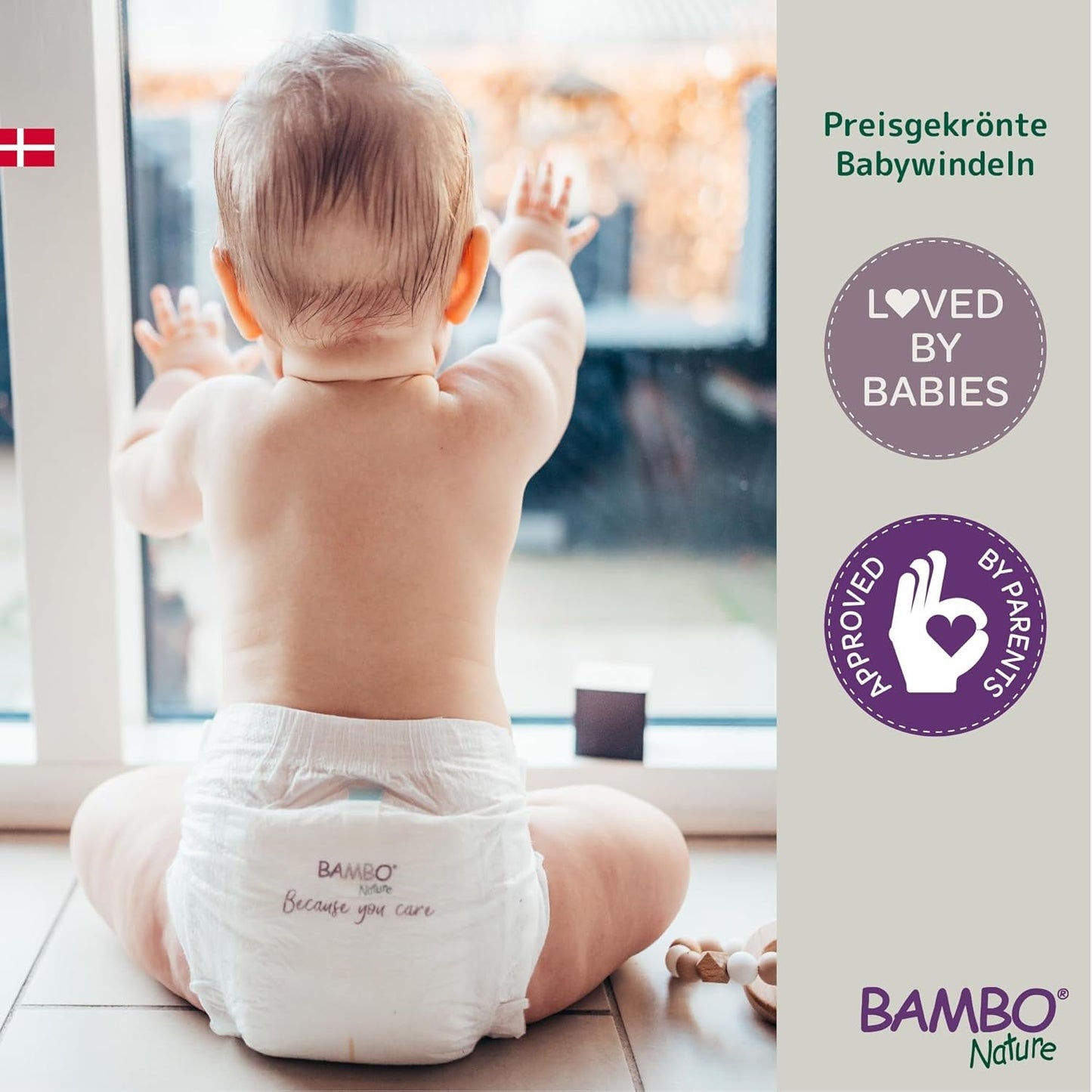 Pieluchy Bambo Nature dla niemowląt, rozmiar 4 (7-14 kg), 144 szt., opakowanie miesięczne | Pieluszki Premium ze zwiększoną ochroną przed wyciekami | Najwyższy komfort i swoboda dla aktywnych dzieci | Pieluszki testowane dermatologicznie