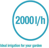 System nawadniający Gardena Micro-Drip Jednostka podstawowa 2000: Jednostka podstawowa do redukcji ciśnienia, przepływ wody ok. 2000 l/h, szybka i łatwa technika łączenia (1354-20)