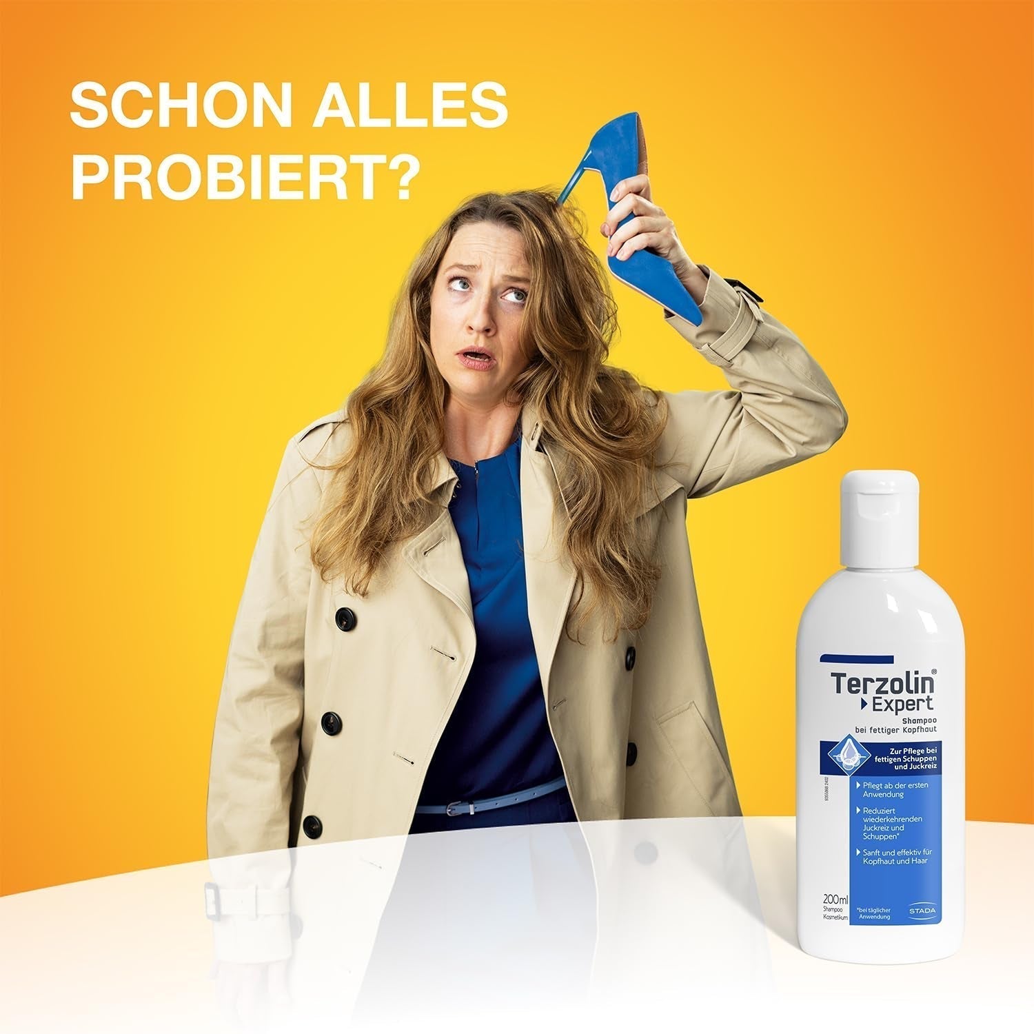 Terzolin Expert Szampon do tłustej skóry głowy i włosów przeciwłupieżowy, 200 ml Pod prysznic i do kąpieli Terzolin