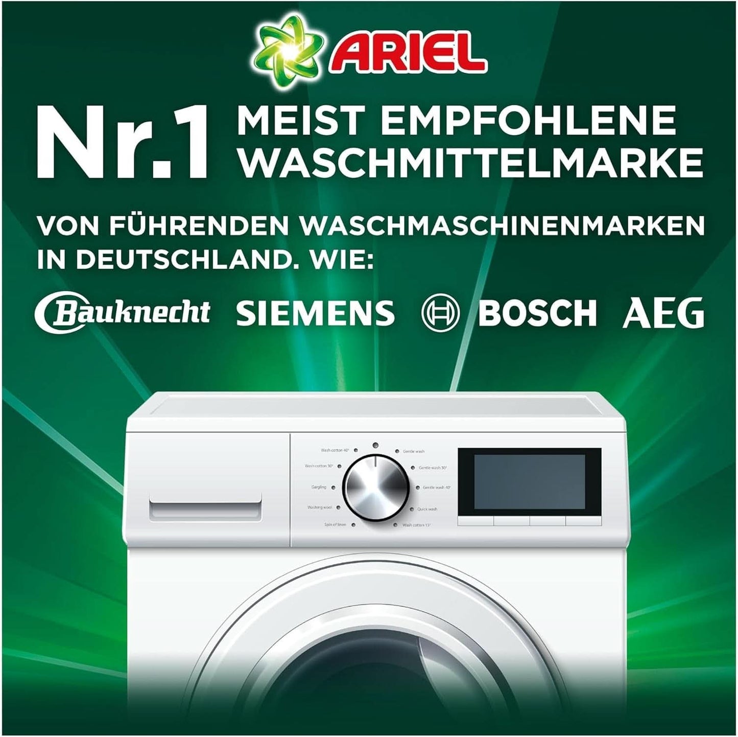 Detergent Ariel PODS All-In-1, 76 prań, detergent kolorowy, czyszczenie jasne Detergenty Rufe Naty Shop