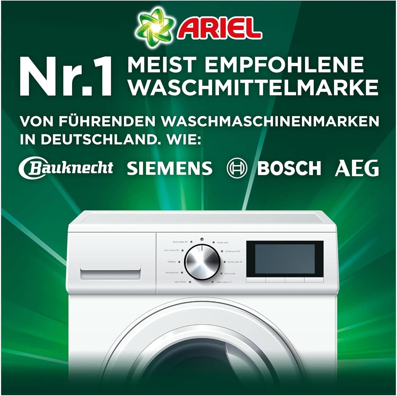 Detergent Ariel PODS All-In-1, 76 prań, detergent kolorowy, czyszczenie jasne Detergenty Rufe Naty Shop