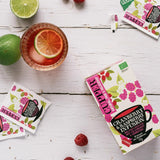 4Er Pack CUPPER Organiczna herbata owocowa „Napar z żurawiny i malin”, 4X20 torebek herbaty innej niż biała, organiczna, sprawiedliwego handlu
