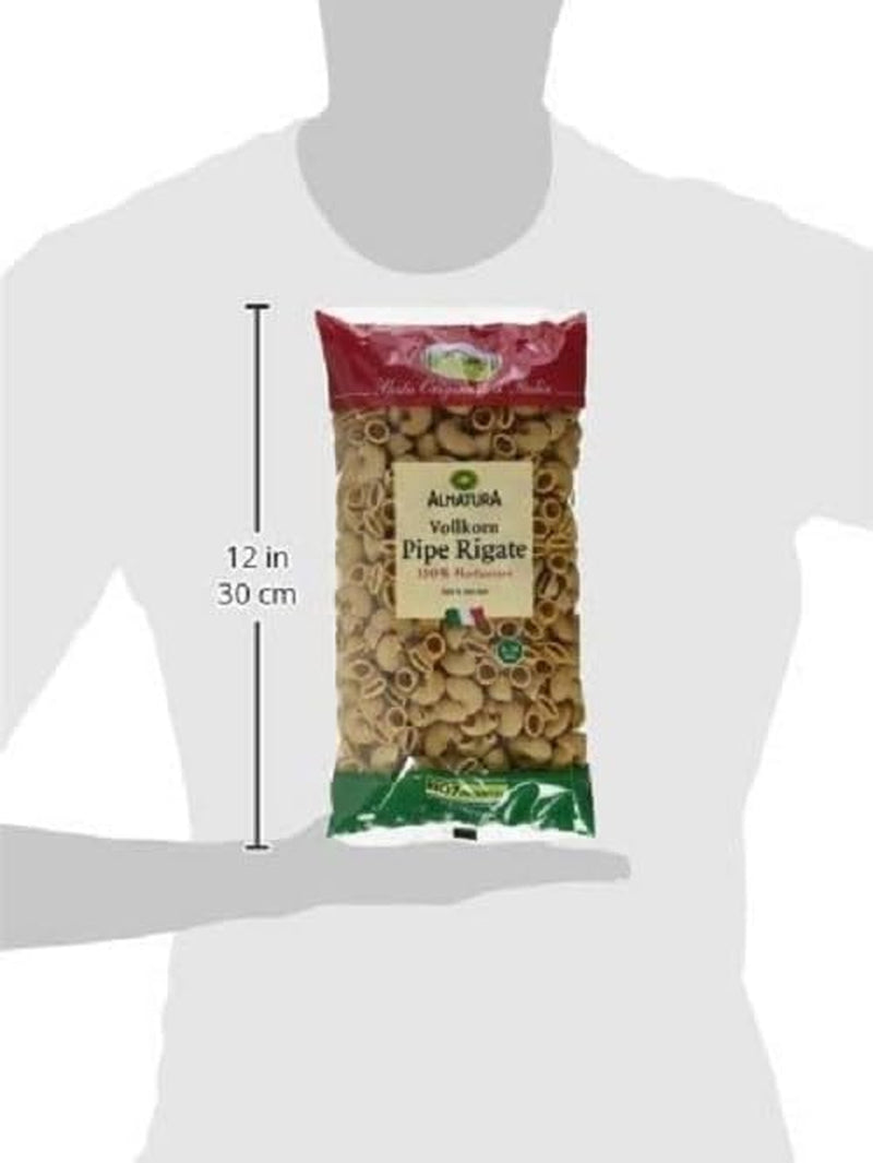 Pipe Rigate organiczny makaron razowy, wegański, 500 g