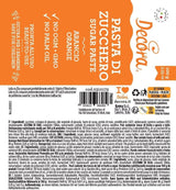 0310172 Fondant pomarańczowy 100 G Pasta cukrowa Naty Shop