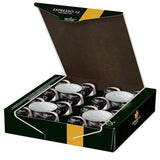 Kaffeekapseln Espresso Ristretto, Intensität 12 von 12 i Kaffeekapseln Krönung Crema, 200 Kapseln kompatybilnych z Nespresso, opakowanie 10er, 10 x 20 Getränke, 1040 g