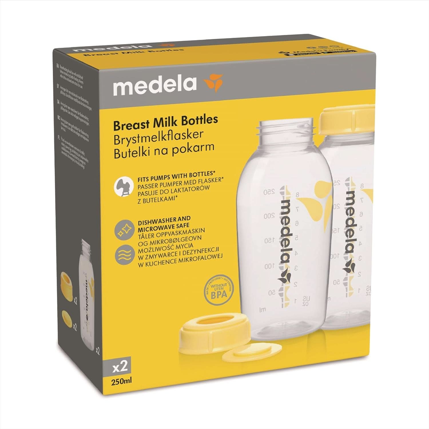 Medela 008.0137 Butelka dla niemowląt ze smoczkiem, wielokolorowa Akcesoria Żywność i karmienie piersią Sklep Bebe Naty