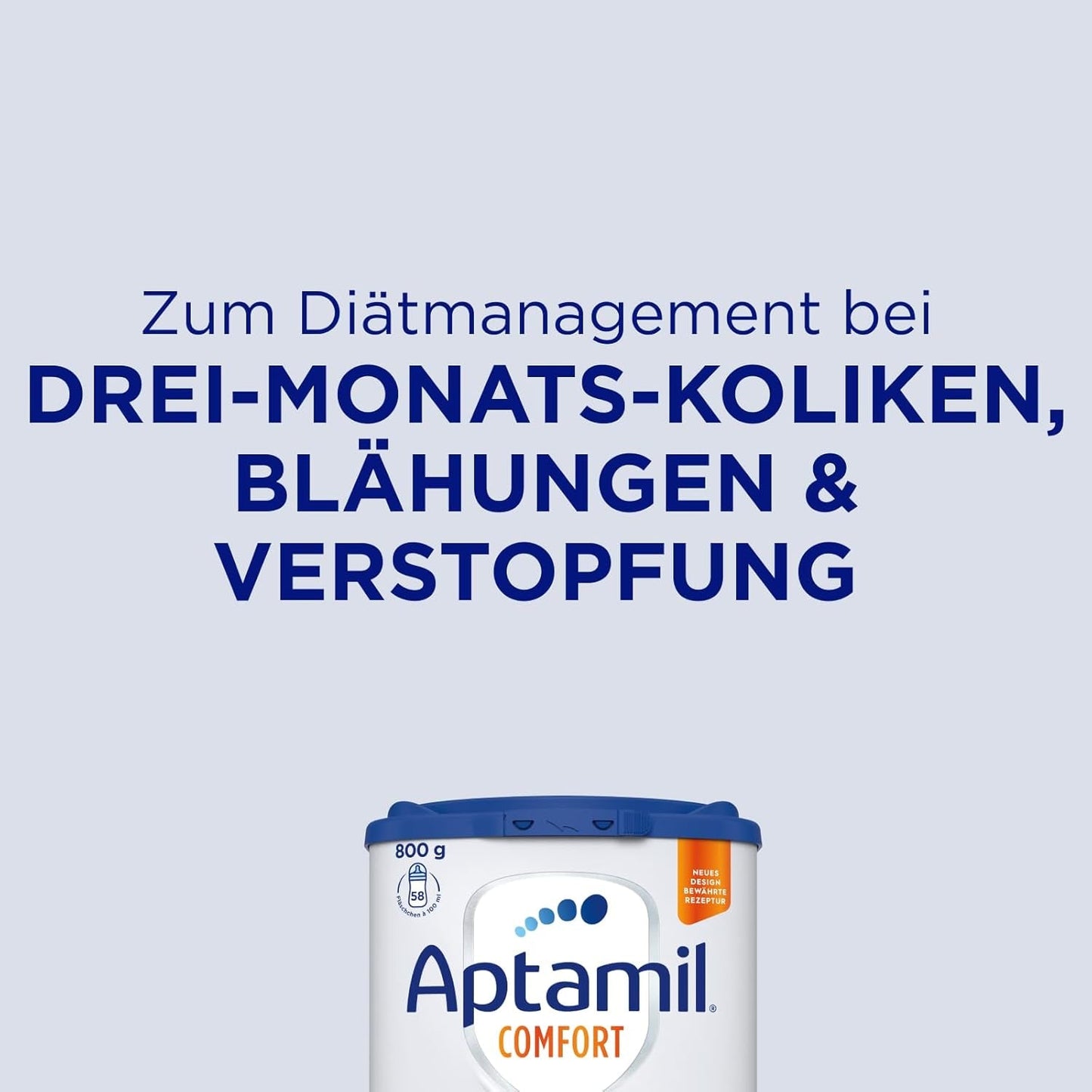 Aptamil Comfort - Specjalna formuła od urodzenia - 1 x 800 g