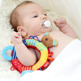 SIGIKID 40490 Aktywny pierścień Baby Activity PlayQ Zabawka dla dziewczynek i chłopców polecana dla dzieci od 3 miesiąca wielokolorowy Baby Toys Naty Shop