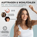Hairlexier Hair Growth Remedy dla kobiet - Olejek do włosów rozmarynowy, Olejek rycynowy Olejek do włosów, Olejek lawendowy, Naturalne serum do włosów przeciw rozproszonemu wypadaniu włosów, Wspomaga wzrost włosów, Wegańskie i organiczne + Zeszyt ćwiczeń Pielęgnacja włosów Naty Shop