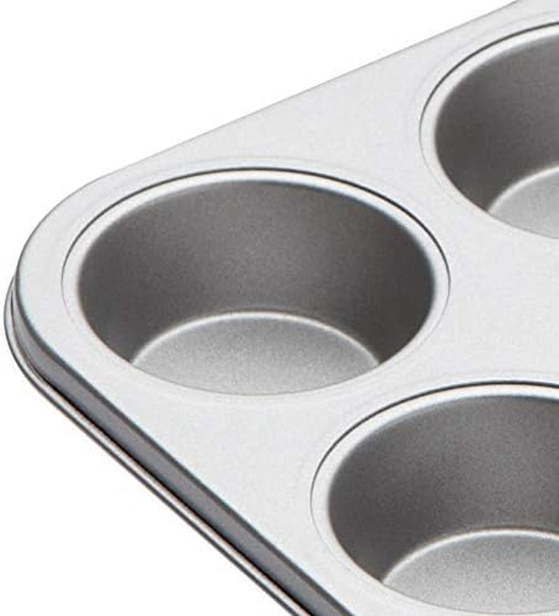 Kitchencraft Blacha do pieczenia muffinów z powłoką nieprzywierającą, mieszcząca 12 babeczek, formy i tace do pieczenia o wymiarach 35 cm x 27 cm Naty Shop