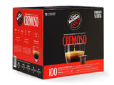 Caffè Vergnano 1882 - Kaffeekapseln kompostowalna Èspresso, kompatybilna z Nespresso, Cremoso (kremowa) - Packung Enthält 100 Kapseln
